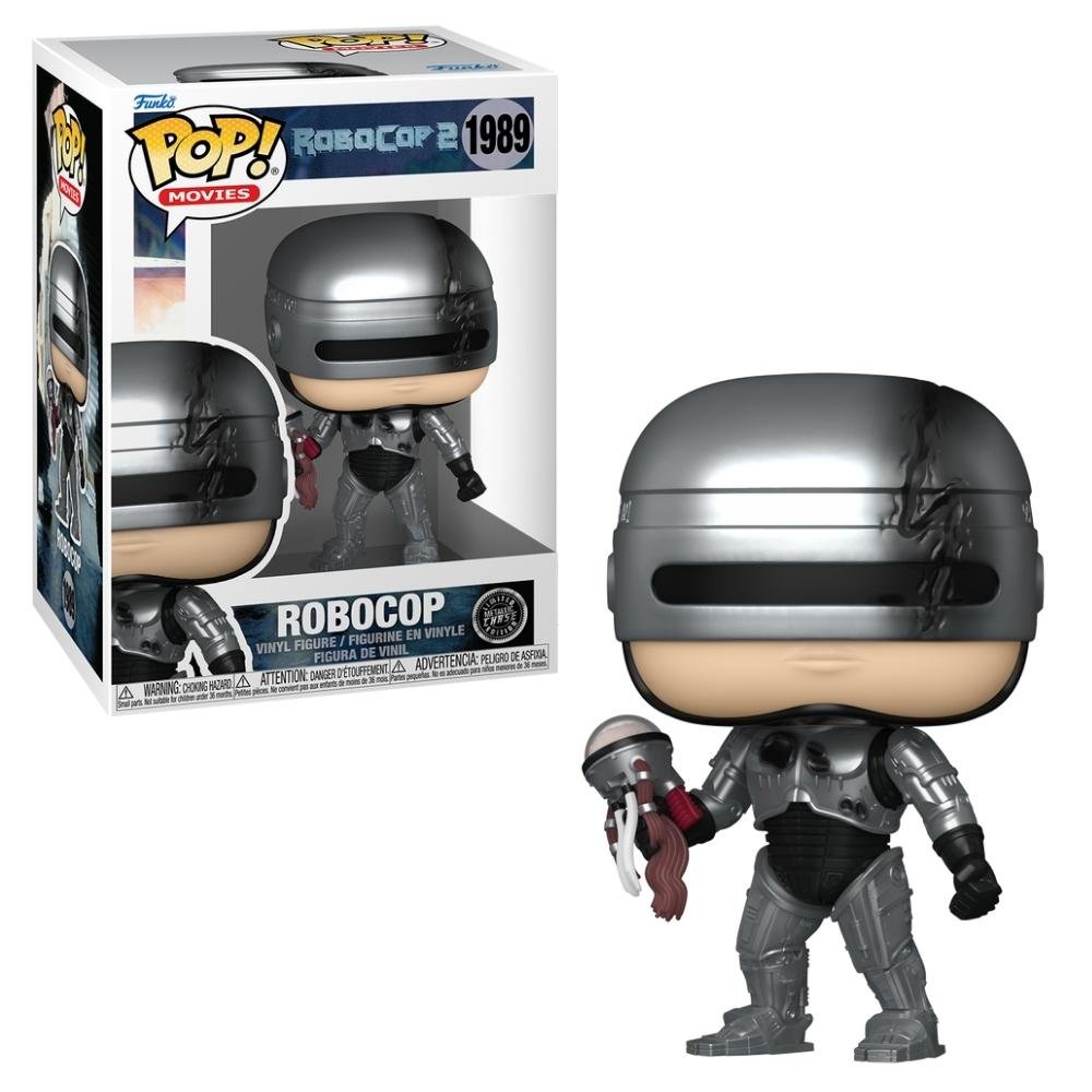 Boneco Funko Pop! Robocop 2 - Robocop Com Chase ÚNICO 4