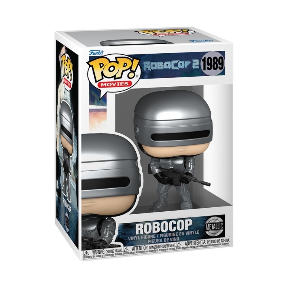 Boneco Funko Pop! Robocop 2 - Robocop Com Chase ÚNICO 5