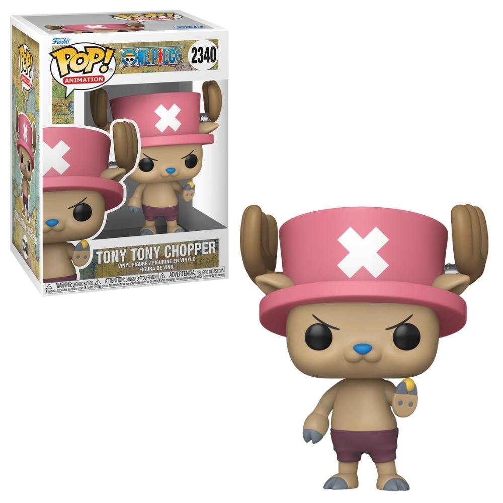 Boneco Funko Pop! One Piece - Chopper com Chase ÚNICO 1