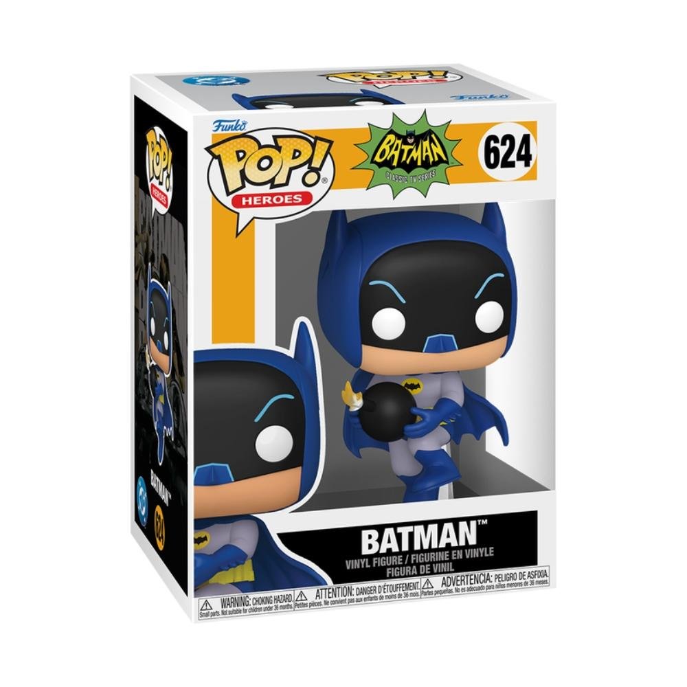 Boneco Funko Pop! DC Batman - O Homem Morcego - Batman com Bomba ÚNICO 2