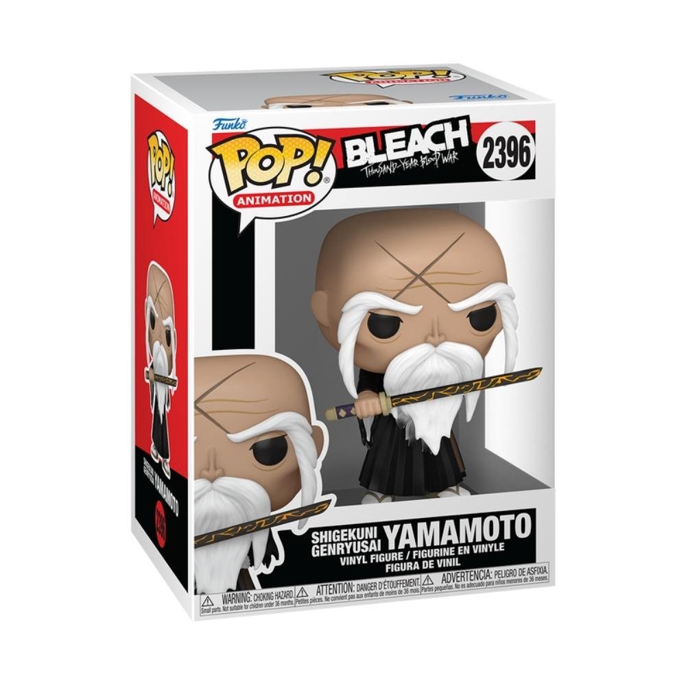 Boneco Funko Pop Bleach Guerra Sangrenta d Mil Anos Yamamoto ÚNICO 2