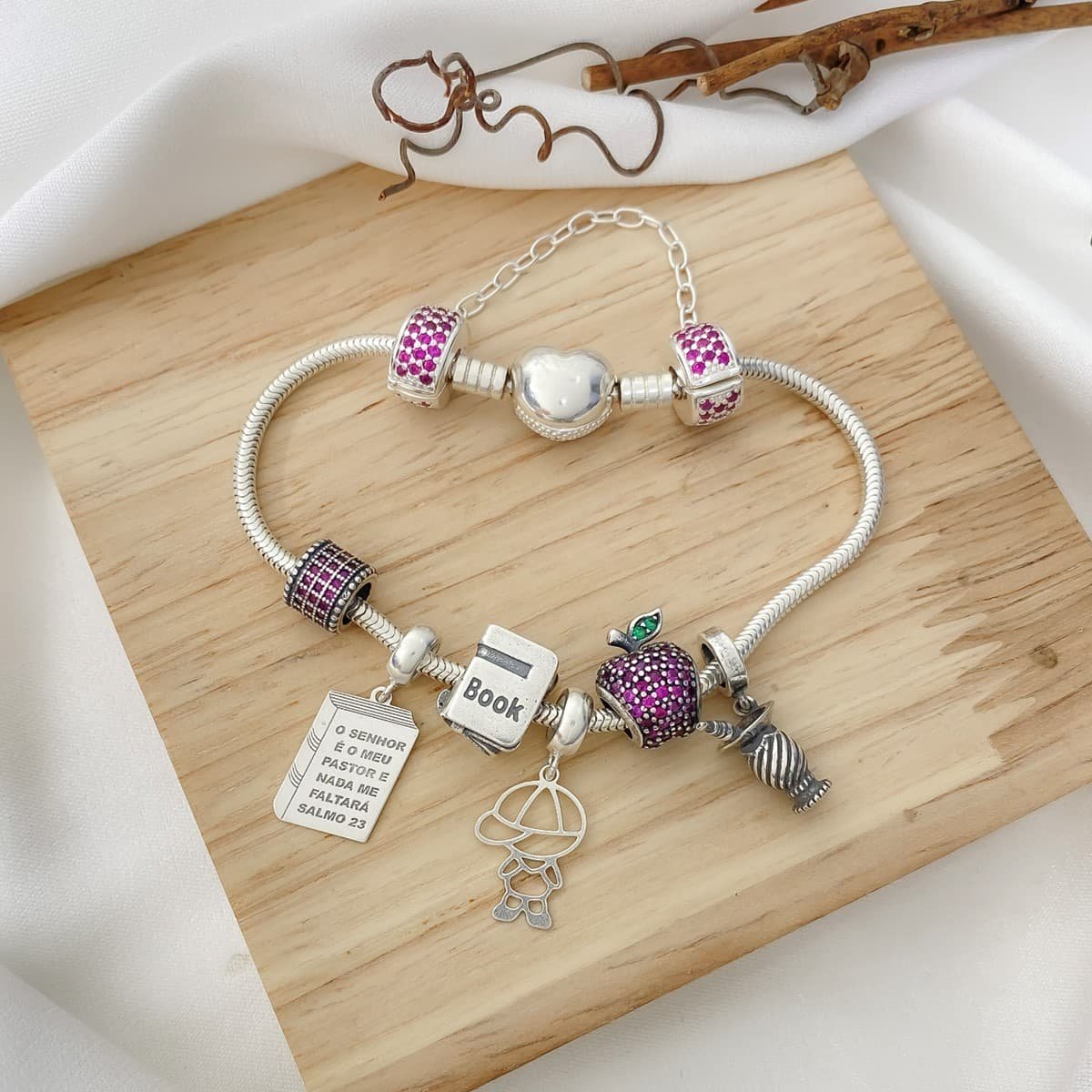 Berloque Chimarrão Prata 3