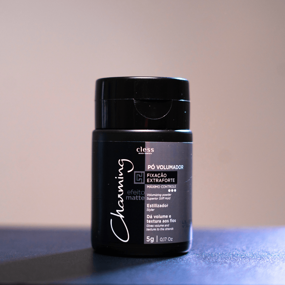 Pó Volumador Fixação Extraforte estilizador da textura Efeito Matte ÚNICO 2