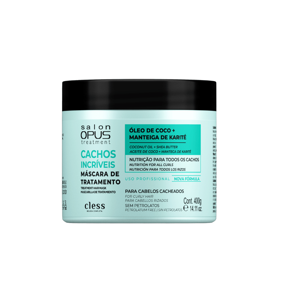 Mascara para tratamento Cachos Incríveis Salon Opus 400g 400g 1