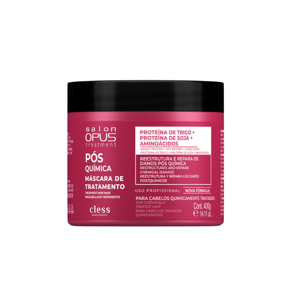 Mascara para tratamento pós química Salon Opus 400g 400g 1