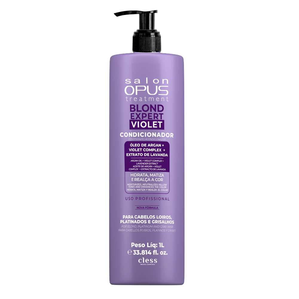 Condicionador Profissional  Blond Violet Salon Opus 1L