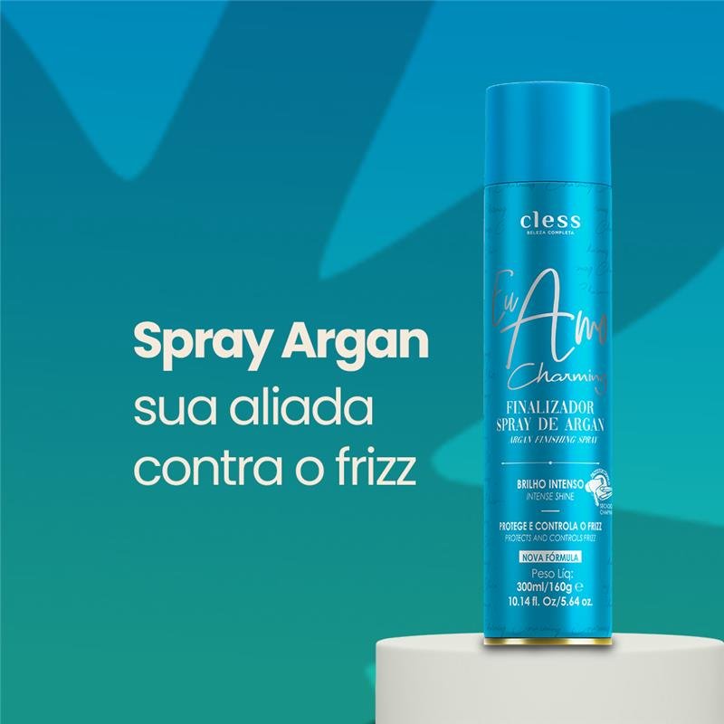 Kit Tratamento Argan Efeito Glow Completo Eu Amo Charming ÚNICO 7