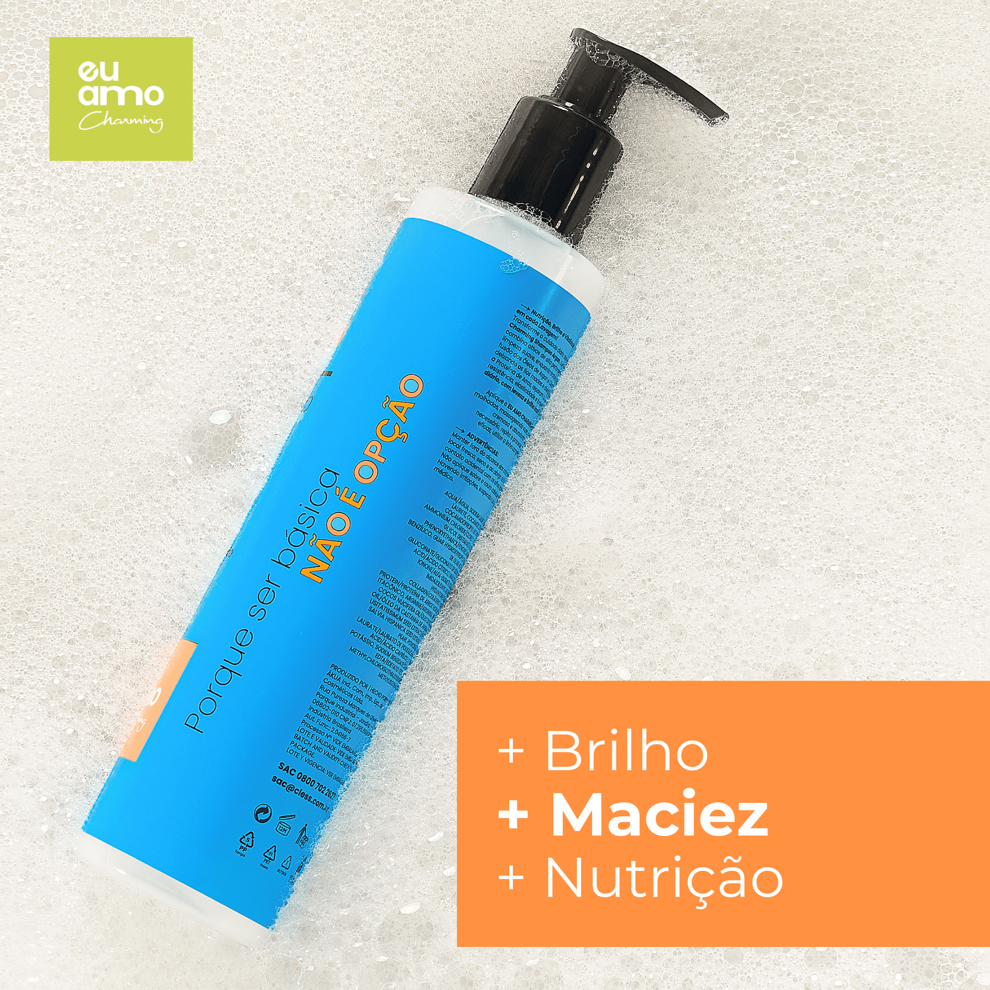 Condicionador Argan Efeito Glow Eu Amo Charming 200ml 200ml 3