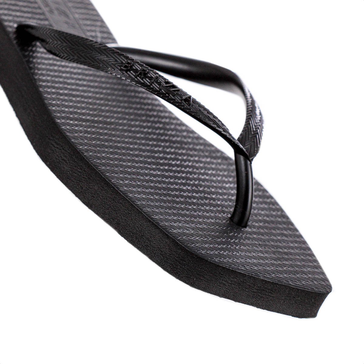 Chinelo Brizza Arezzo Bico Quadrado Preto - Feminino Preto 5