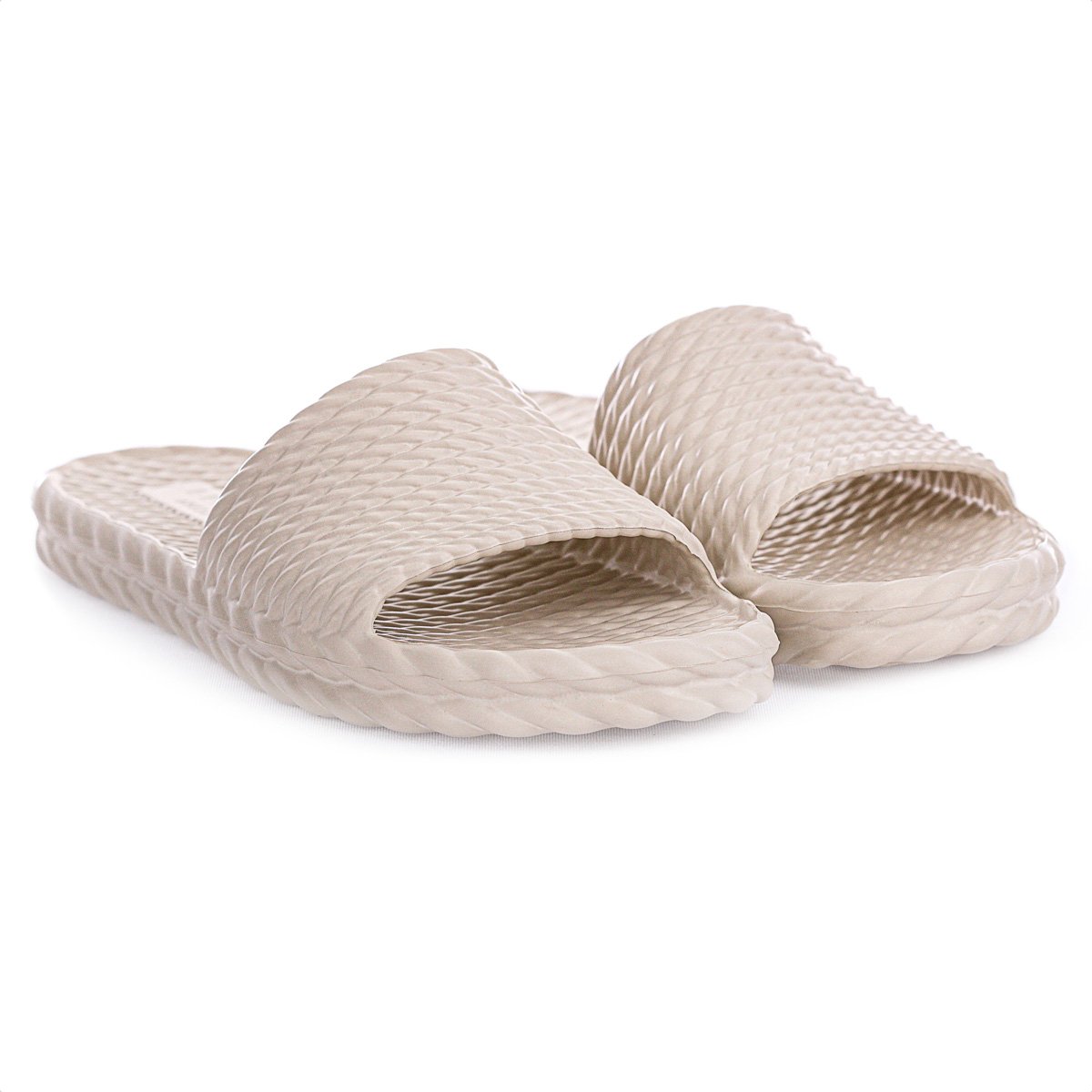 Chinelo Slide Brizza Arezzo EVA Off White Jelly - Feminino Off White 6