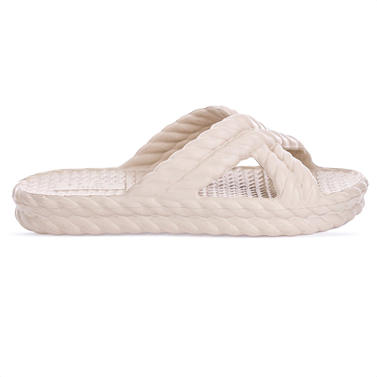 Chinelo Brizza Arezzo EVA Trancado Off White - Feminino Off White 2