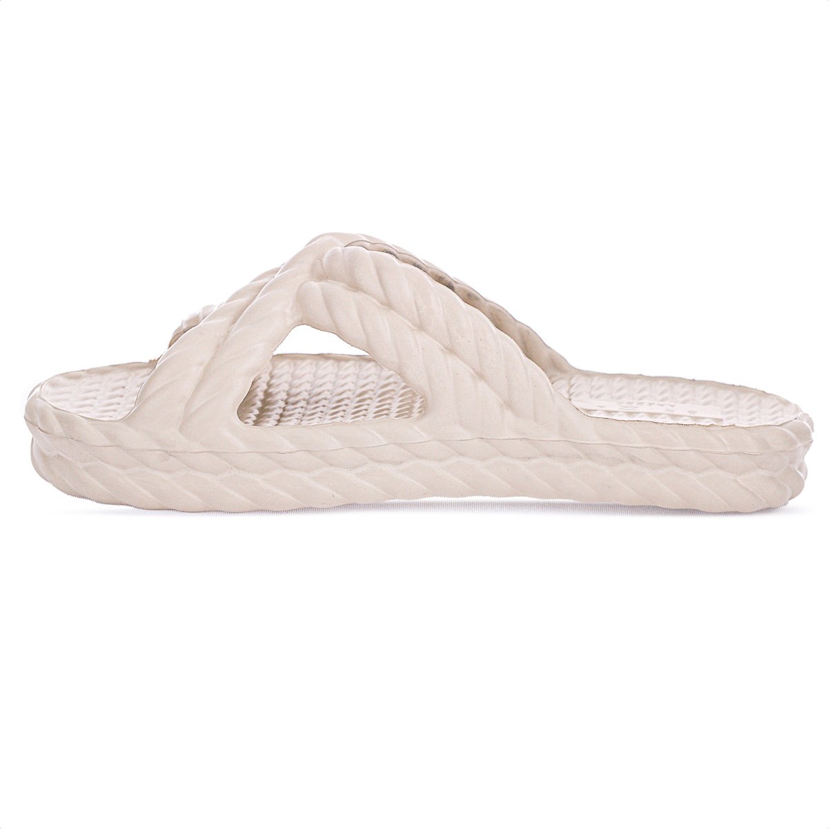 Chinelo Brizza Arezzo EVA Trancado Off White - Feminino Off White 3