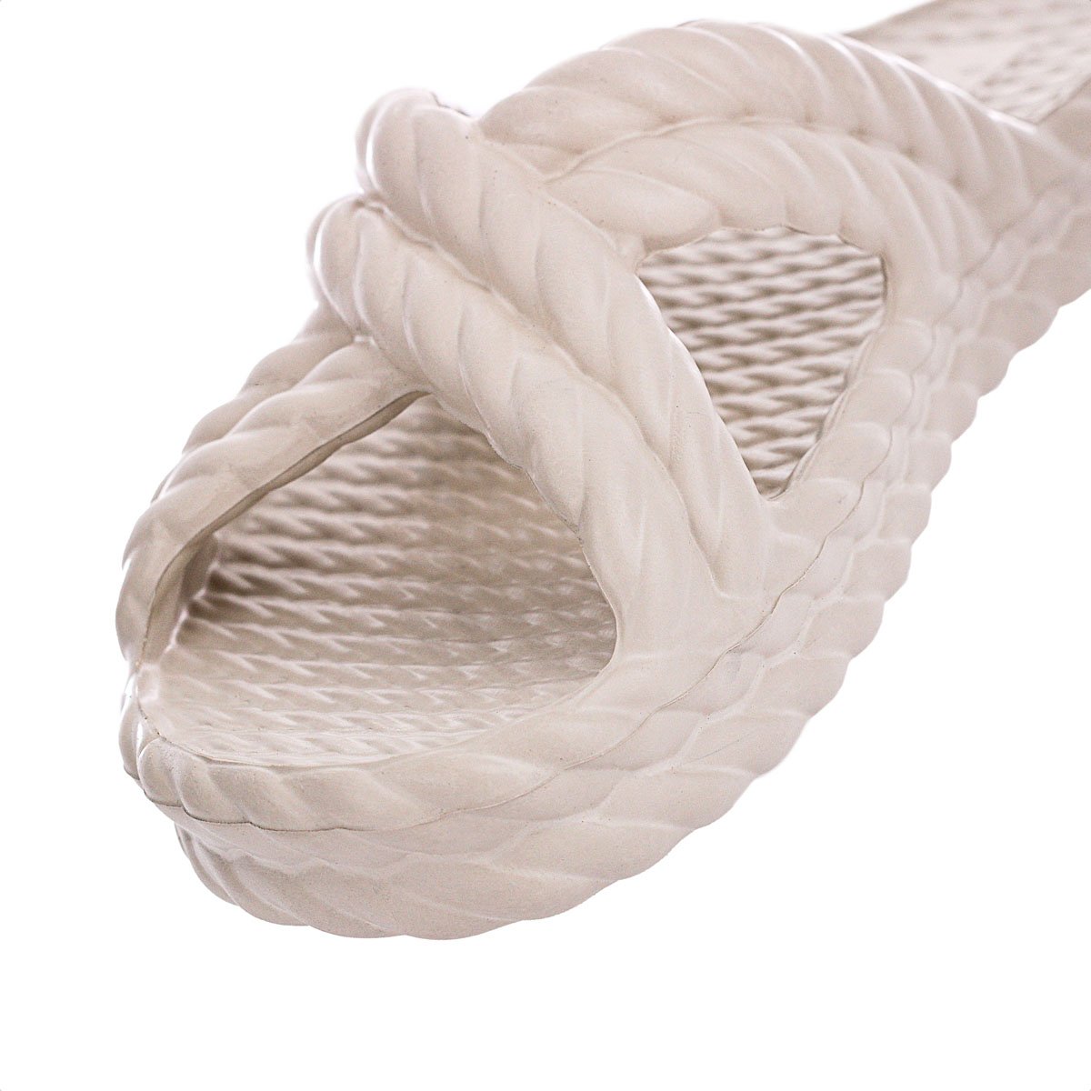 Chinelo Brizza Arezzo EVA Trancado Off White - Feminino Off White 8