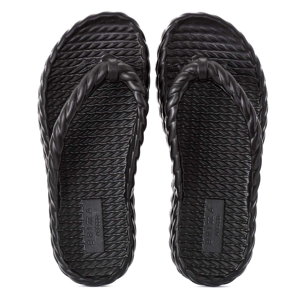 Sandalia Brizza Arezzo EVA Salto Alto Preto - Feminino