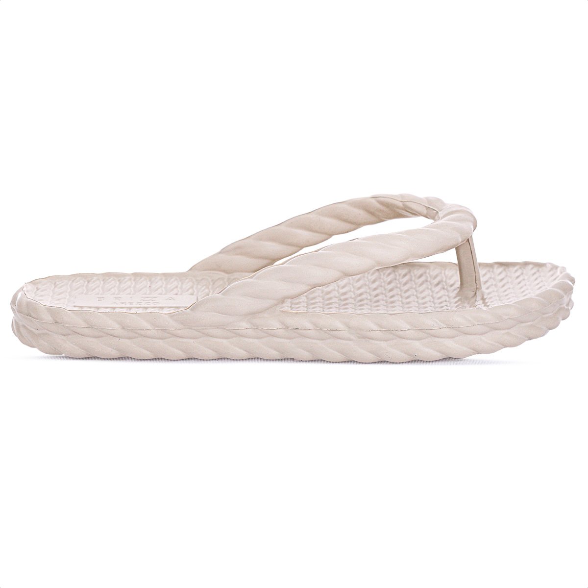 Chinelo Brizza Arezzo EVA Off White - Feminino Bege 2