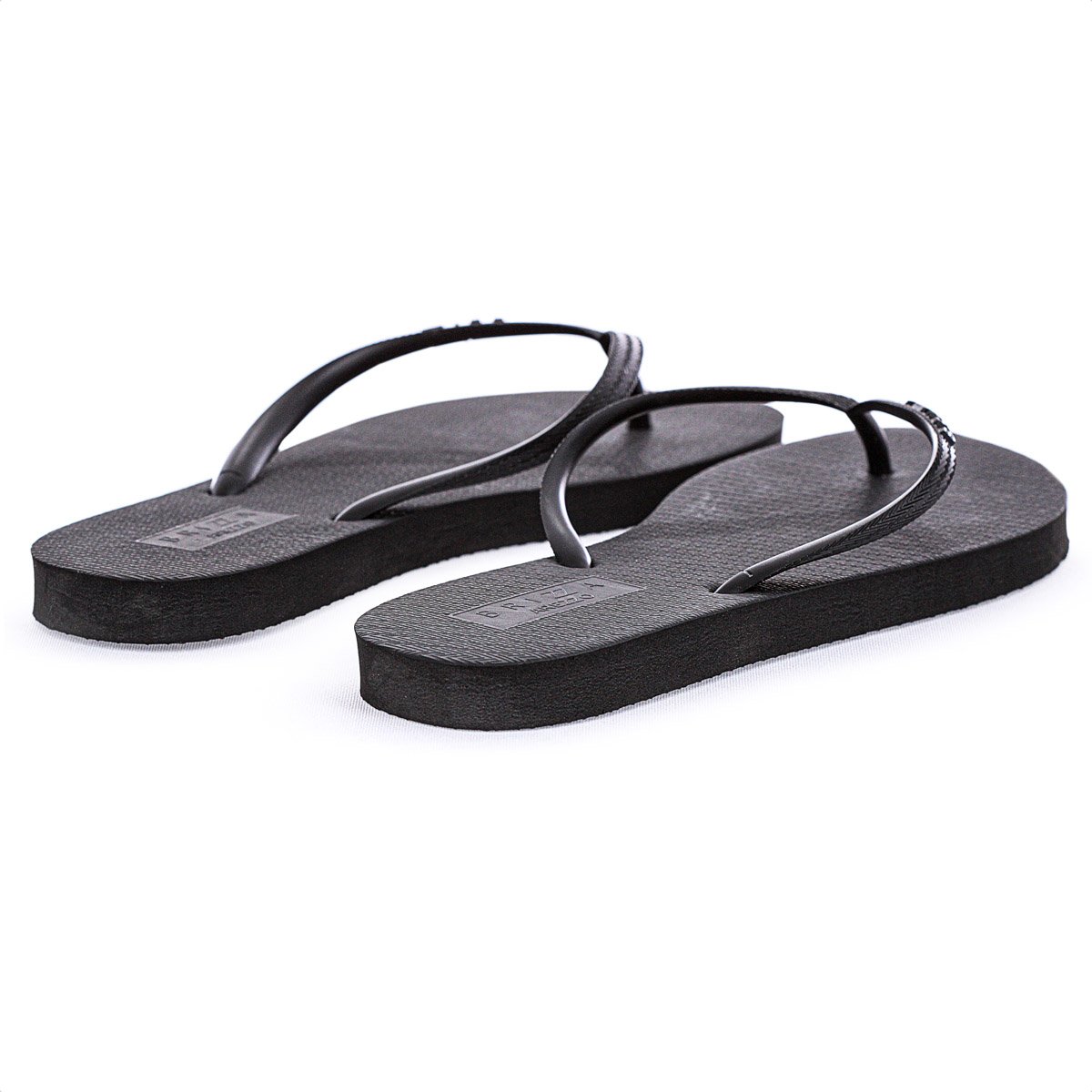 Chinelo Brizza Arezzo Preto Jelly - Feminino Preto 5