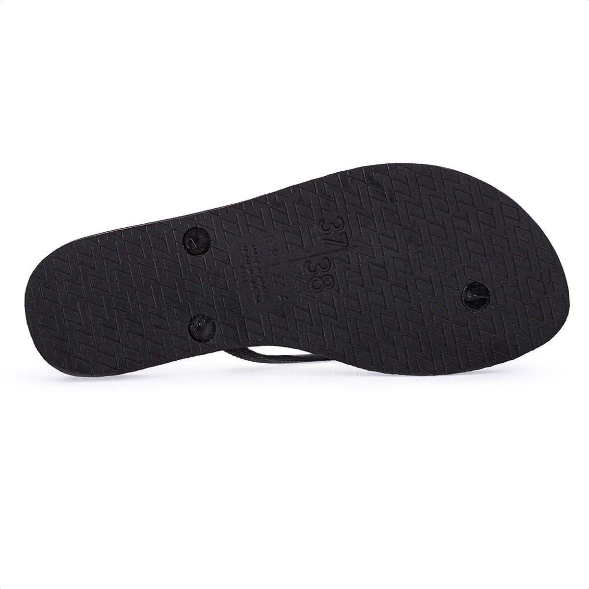 Chinelo Brizza Arezzo Preto Jelly - Feminino Preto 6