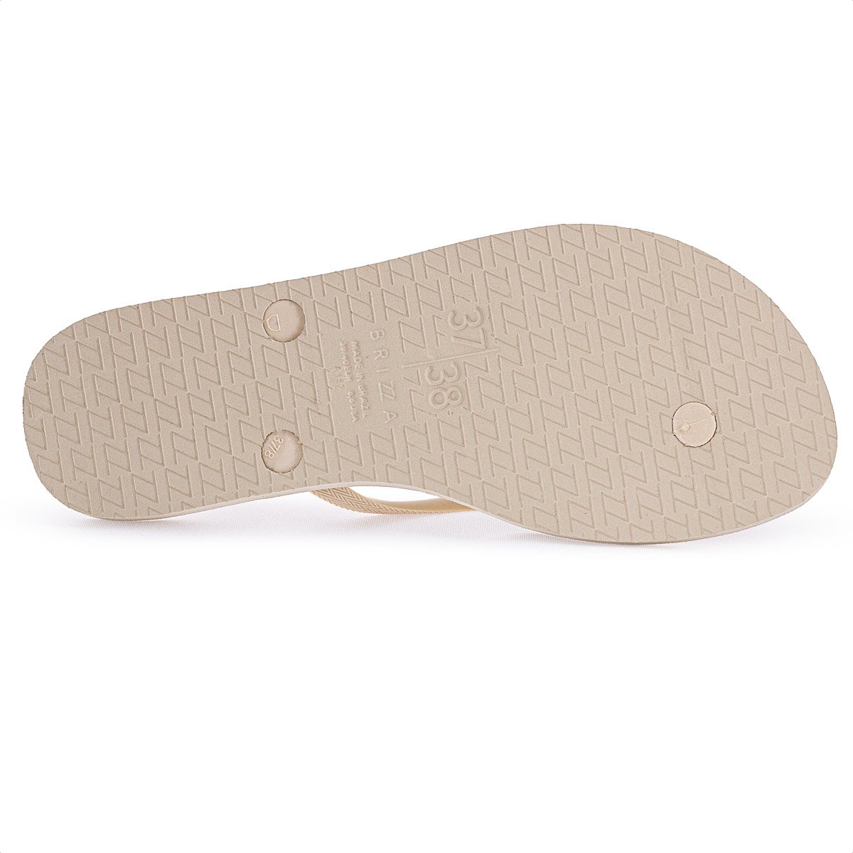 Chinelo Brizza Arezzo Off White - Feminino Off White 6