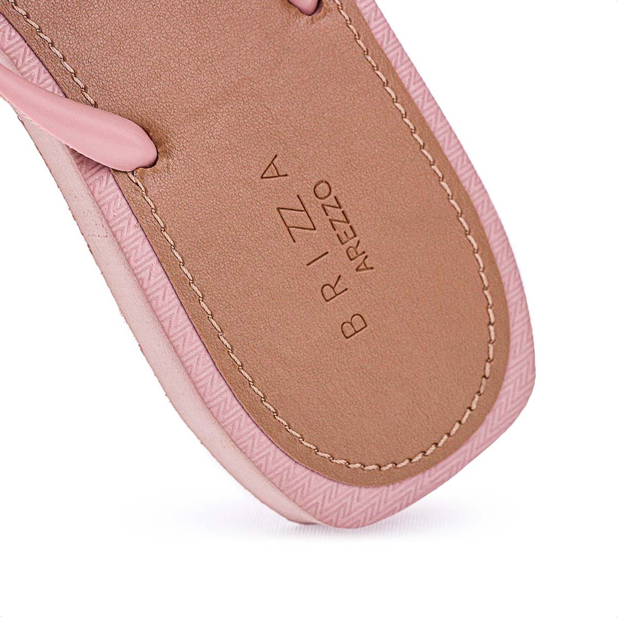 Chinelo Brizza Arezzo Bico Quadrado Rosa Jelly - Feminino Rosa 8