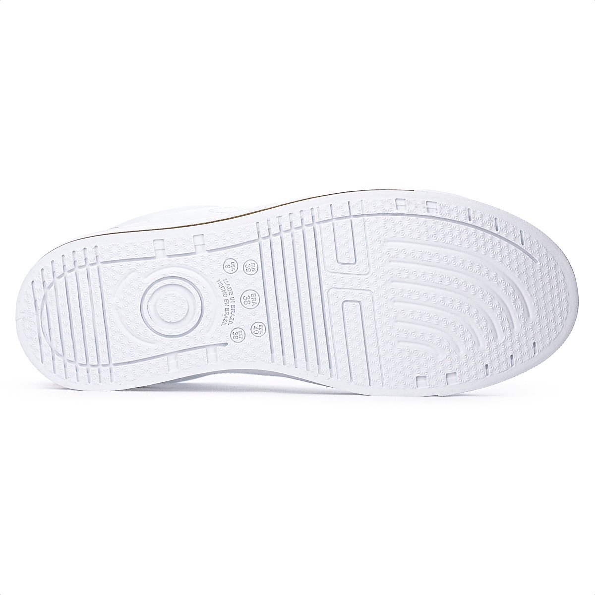 Tenis Ramarim Metalplus Branco e Dourado - Feminino Branco 6