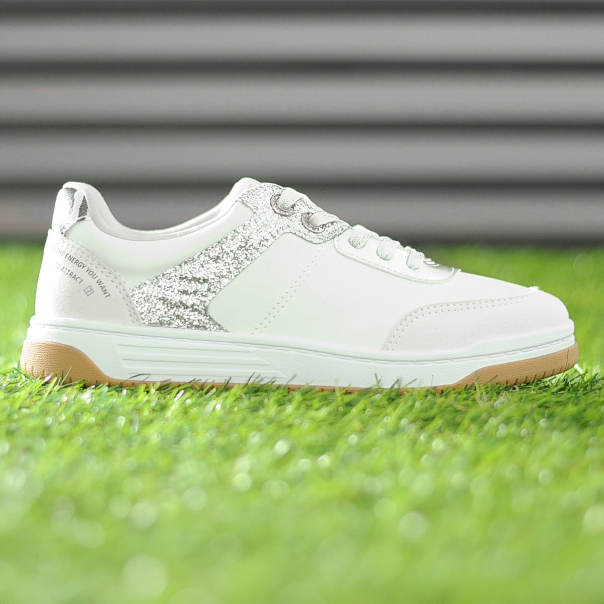 Tenis Ramarim Ice com Brilho Branco e Prata - Feminino Branco 6