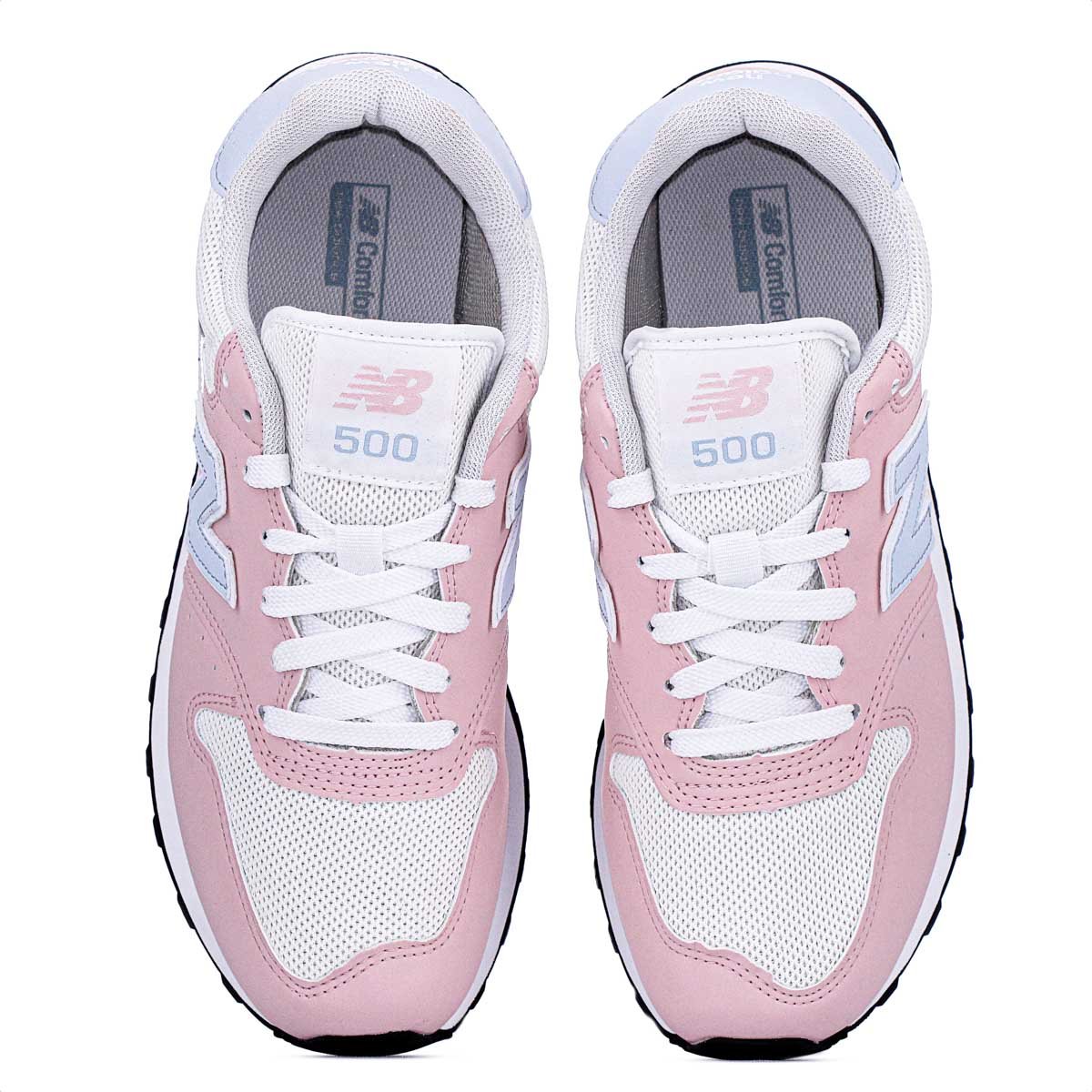Tenis New Balance 500V2 Rosa e Azul - Feminino Rosa 5