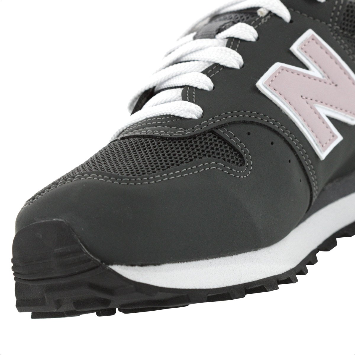 Tenis New Balance 500 V2 Grafite e Rosa - Feminino Grafite 7