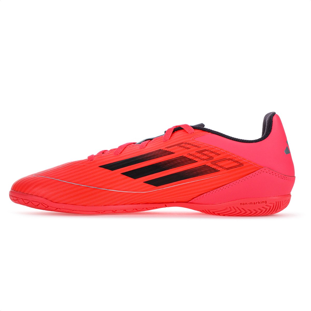 Chuteira Adidas Futsal F50 Club Laranja Rosa e Preto - Masculino Laranja 2