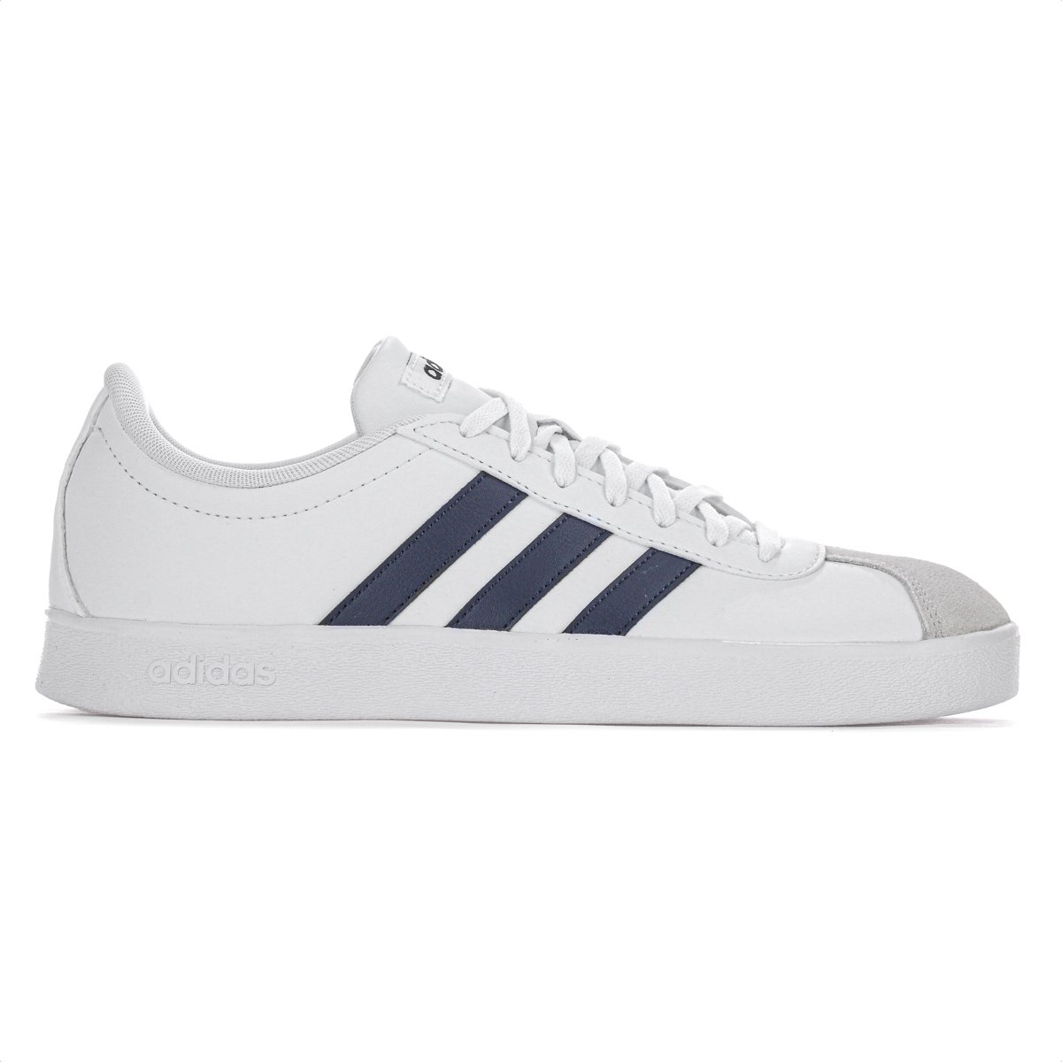 Tenis Adidas VL Court Base Branco e Marinho - Unissex Branco 1