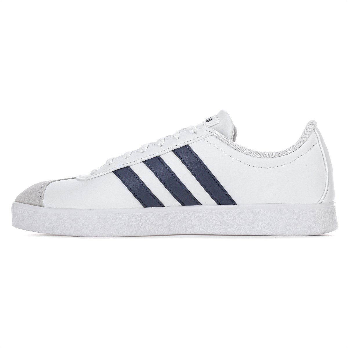 Tenis Adidas VL Court Base Branco e Marinho - Unissex Branco 2