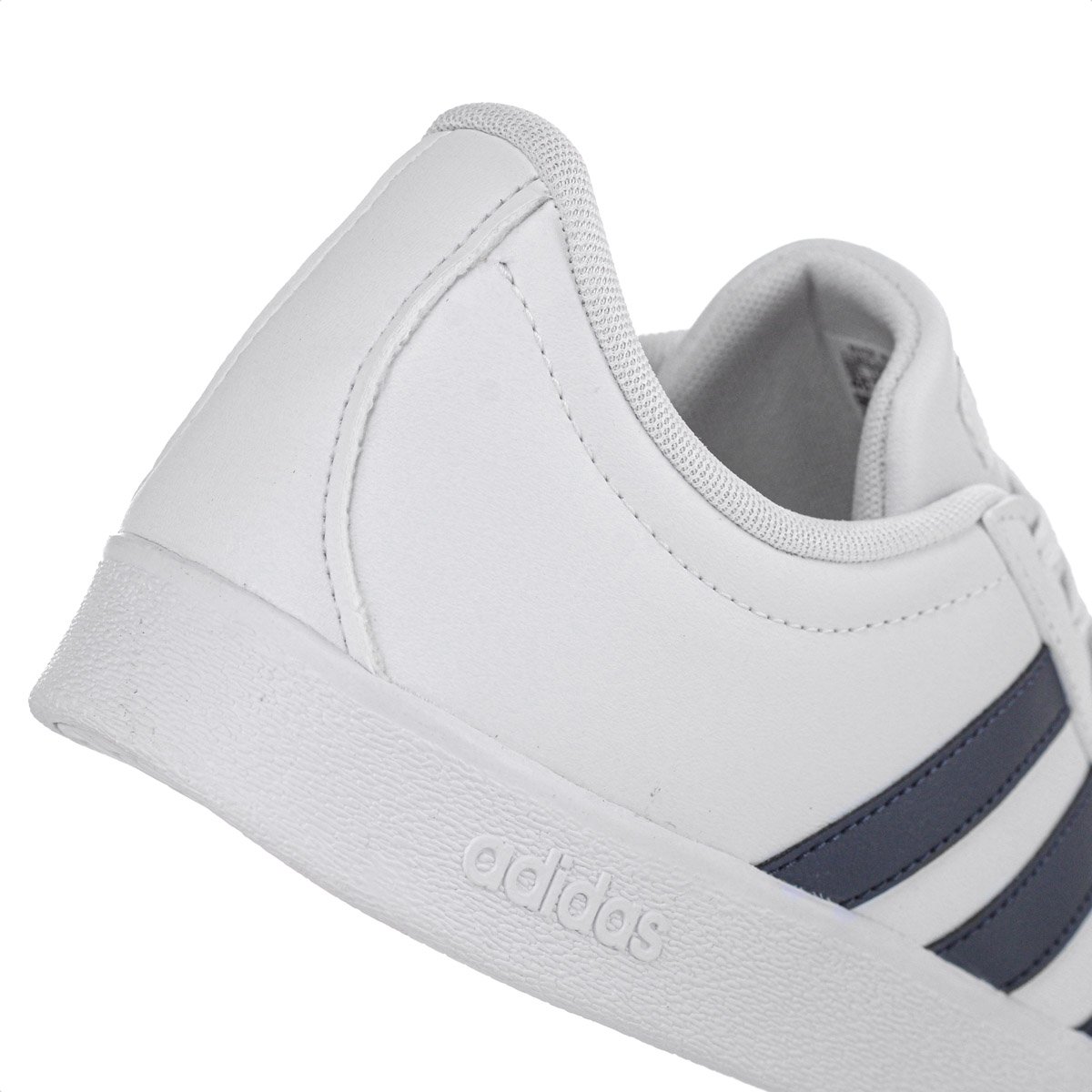 Tenis Adidas VL Court Base Branco e Marinho - Unissex Branco 4