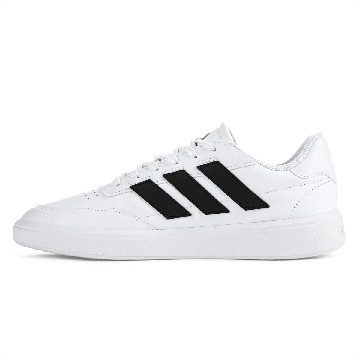 Tenis Adidas Courtblock Branco e Preto - Masculino Branco 2