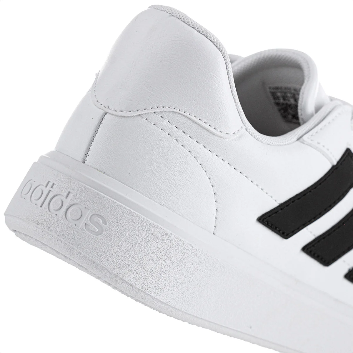 Tenis Adidas Courtblock Branco e Preto - Masculino Branco 4