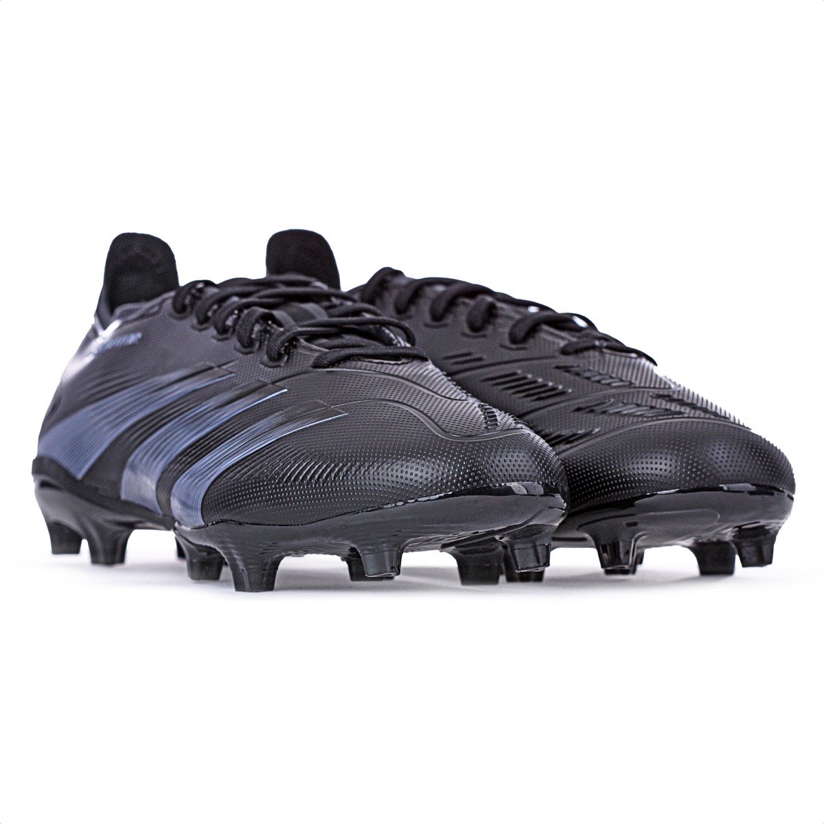 Chuteira Adidas Campo Predator League FG Preto e Chumbo - Masculino Preto 3