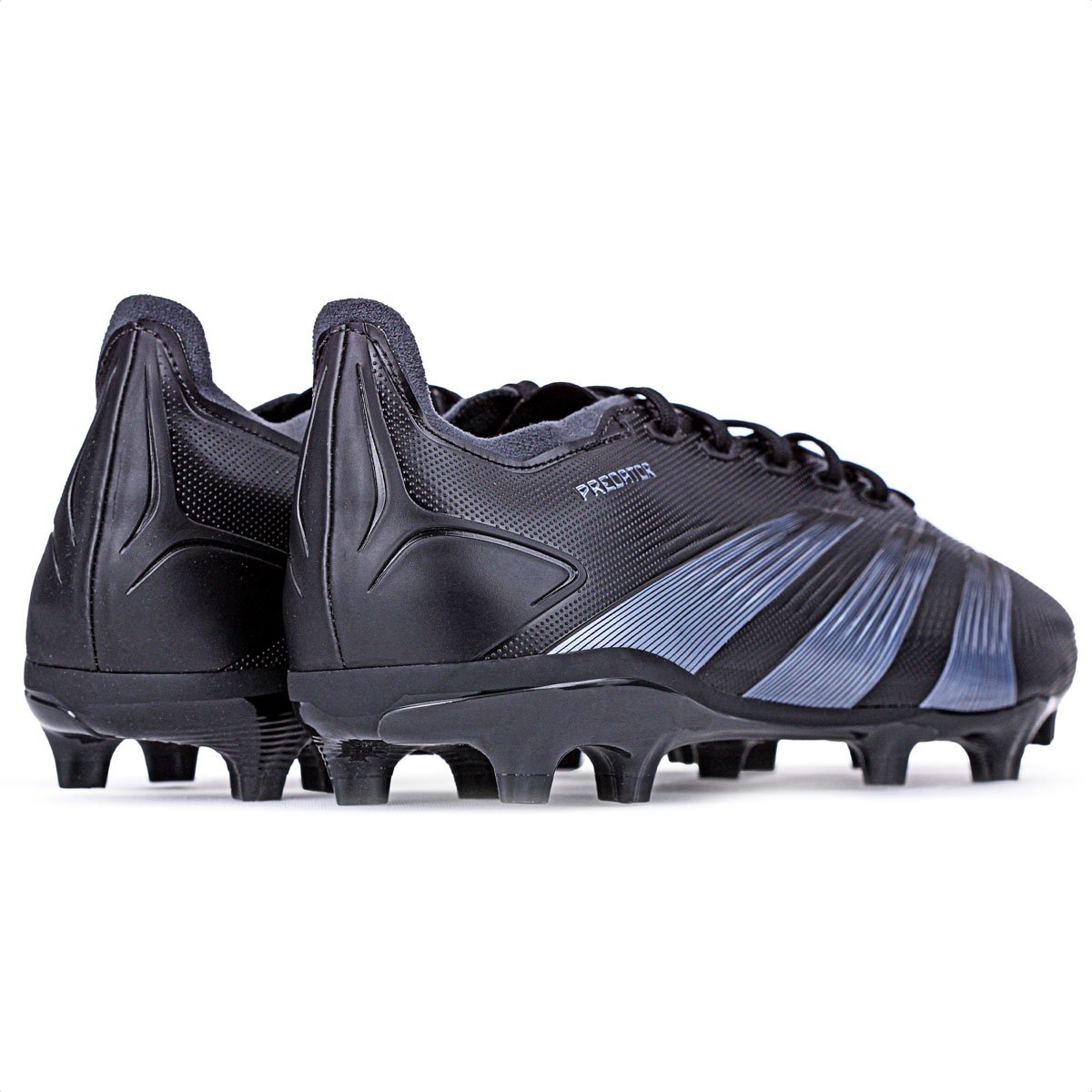 Chuteira Adidas Campo Predator League FG Preto e Chumbo - Masculino Preto 4