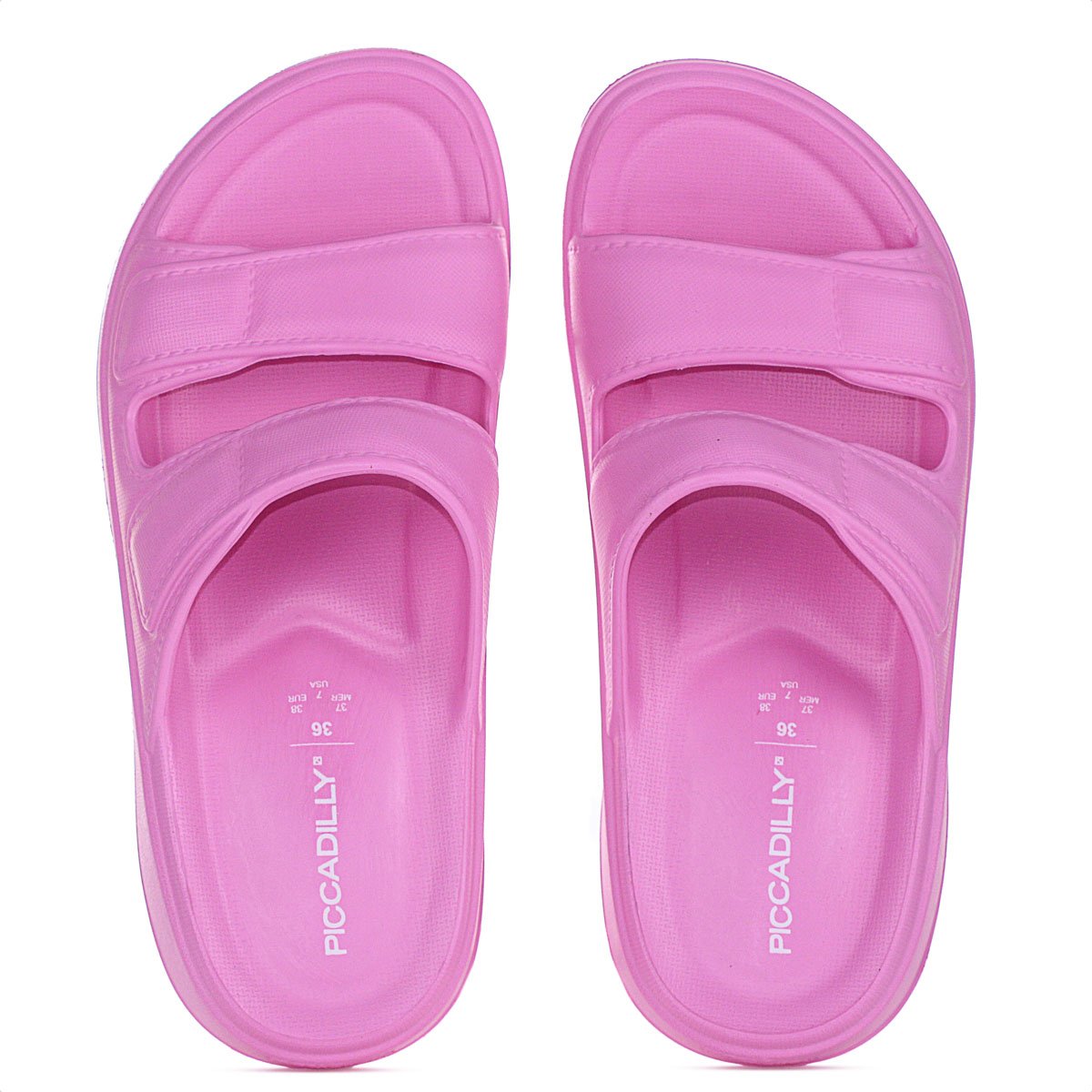 Chinelo Piccadilly Birken Marshmallow Rosa chiclete - Feminino Rosa 4