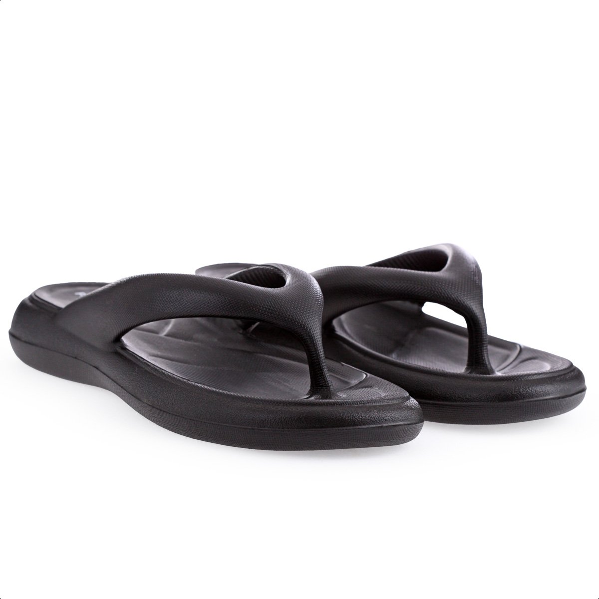 Chinelo Piccadilly Marshmallow Preto - Feminino Preto 5
