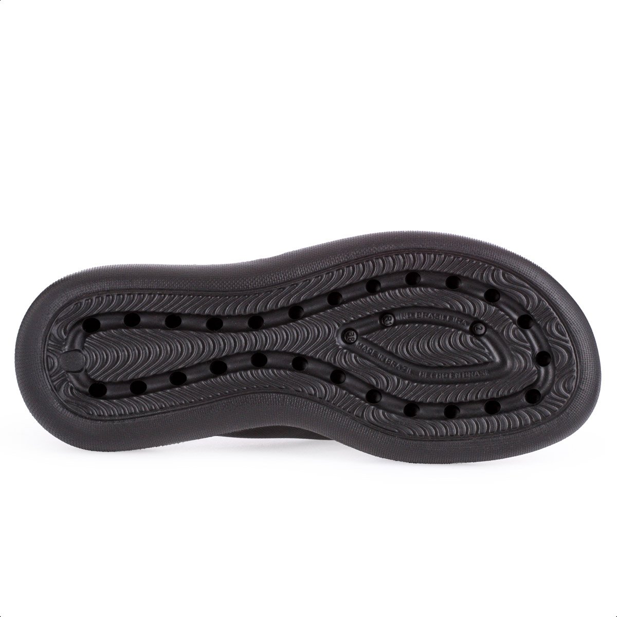 Chinelo Piccadilly Marshmallow Preto - Feminino Preto 7