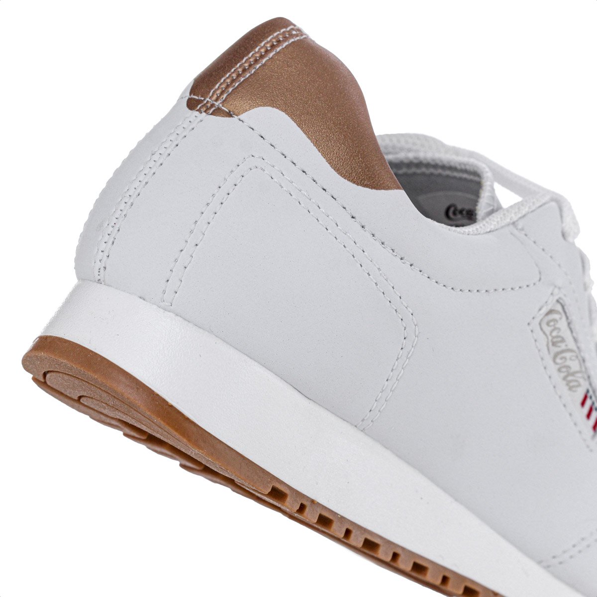 Tenis Coca Cola Sport Style Branco e Cobre - Feminino Branco 4