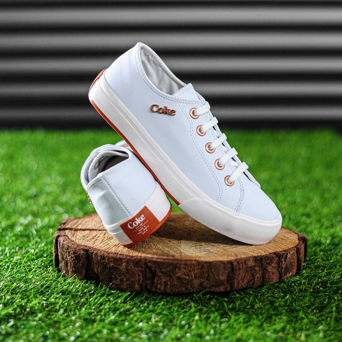 Tenis Coca Cola Sandy Town Branco e Cobre - Feminino Branco 7
