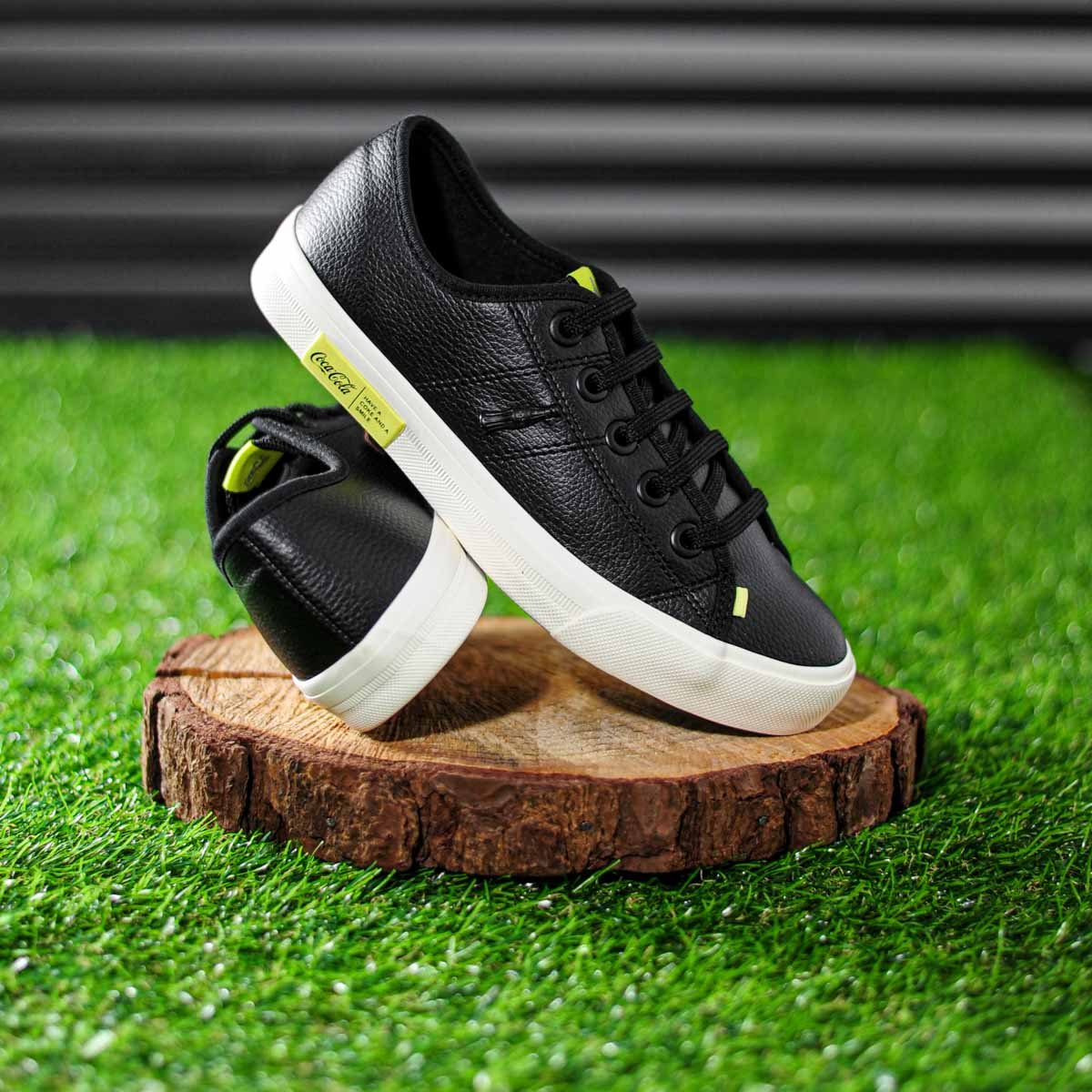 Tenis Coca Cola Miami Eco Preto - Feminino Preto 8