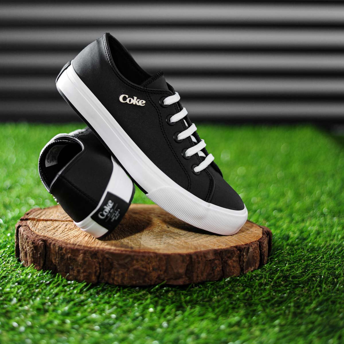 Tenis Coca Cola Sandy Town Preto e Branco - Feminino Preto 7