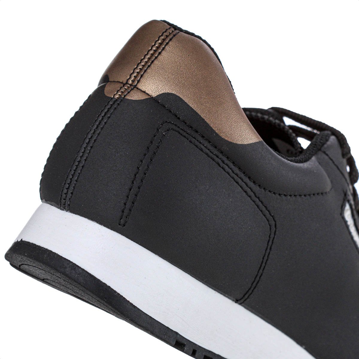 Tenis Coca Cola Sport Style Preto e Cobre - Feminino Preto 4