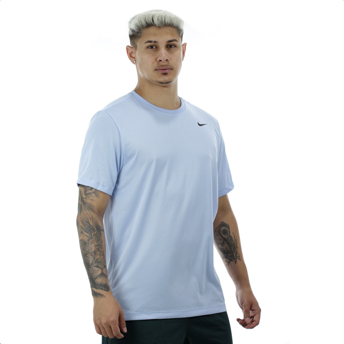 Camiseta Nike Tee Dri-FIT Lavanda - Masculino Azul 2