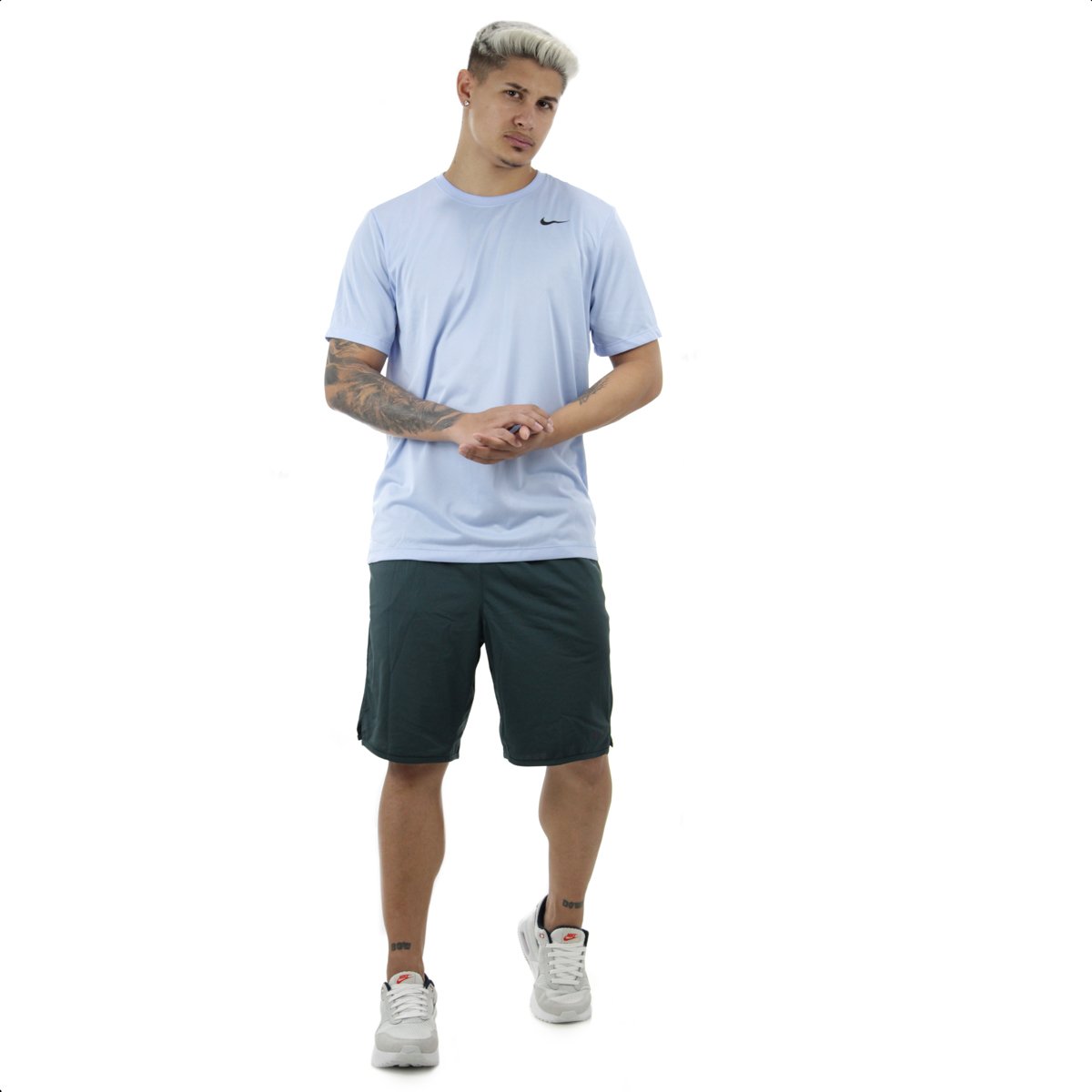 Camiseta Nike Tee Dri-FIT Lavanda - Masculino Azul 6