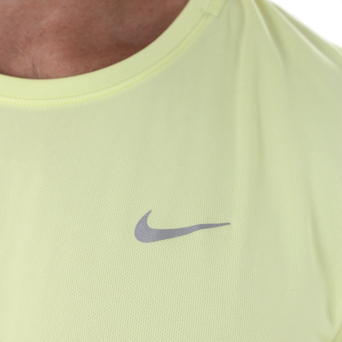 Camiseta Nike Dri-Fit UV Miler Amarelo - Masculina Amarelo 6