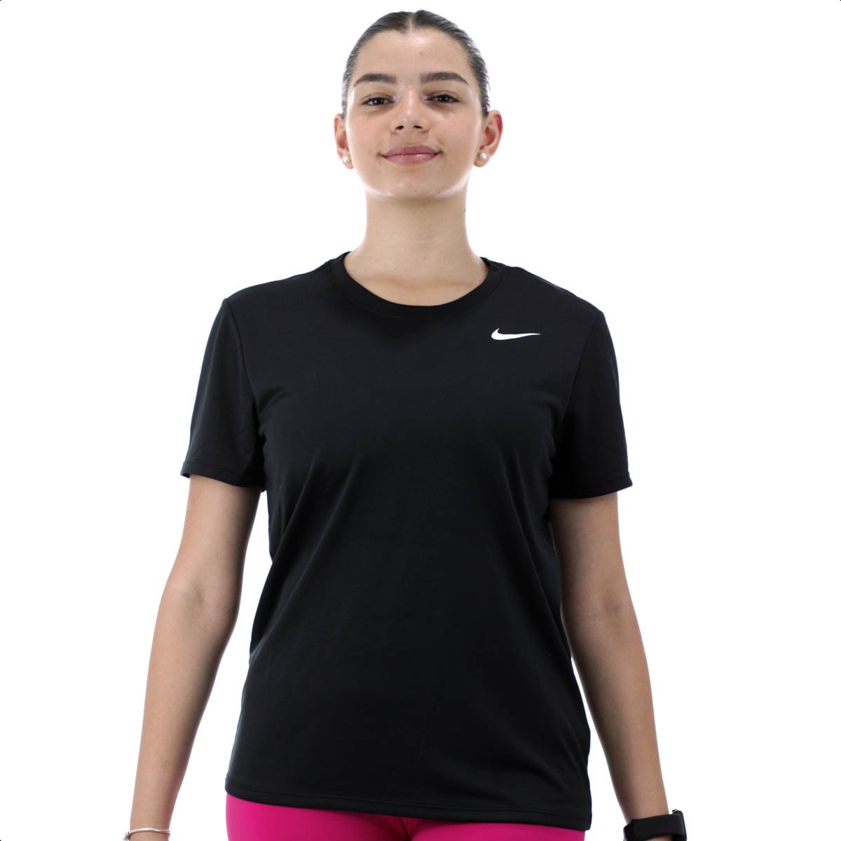Camiseta Nike Tee Dri-FIT Preta - Feminina