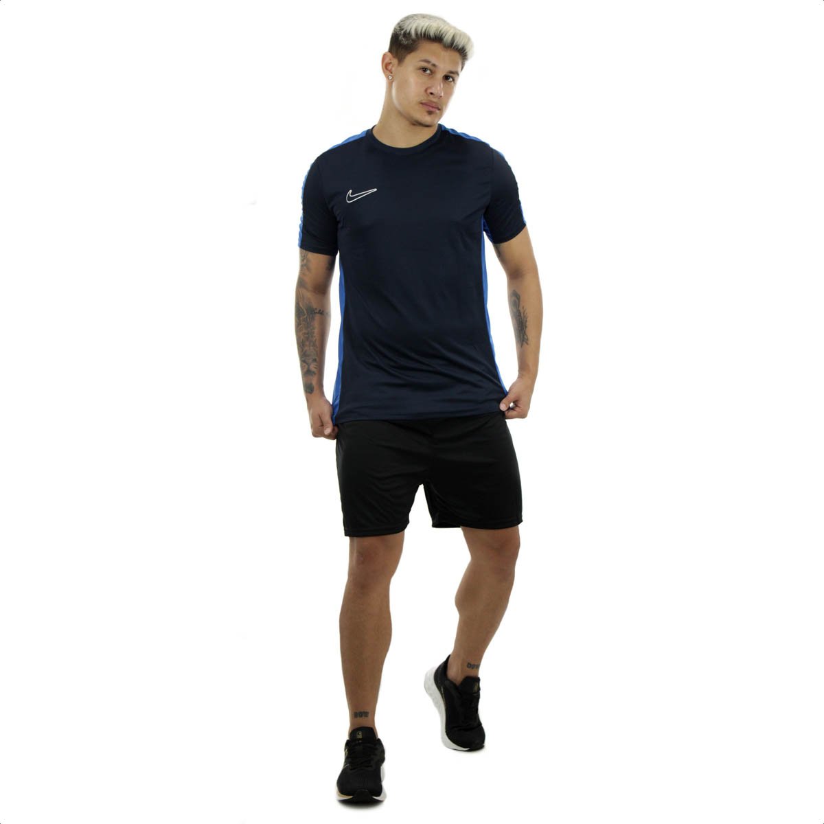 Camiseta Nike Dry Fit Academy 23 Top Marinho - Masculina Azul Marinho 6