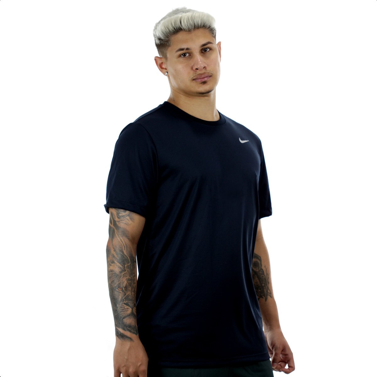 Camiseta Nike Dri-Fit Legend Marinho - Masculina Azul Marinho 2