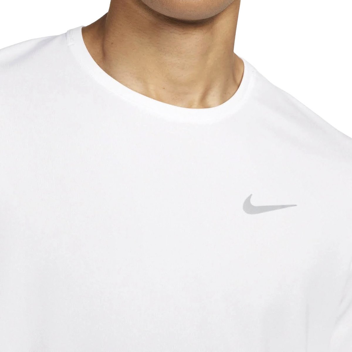Camiseta Nike Dri-FIT UV Miler Creme - Masculina Creme 4
